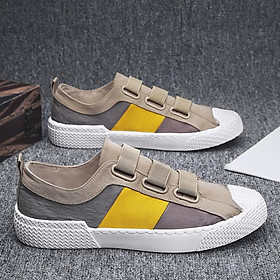 LCRTZKG Giày lưu hóa nam Giày thể thao thiết kế mới Breathable Man Loafers Canvas Mocasins Soft Sole Thoải mái Casual Giày đế bằng