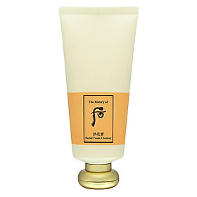Sữa Rửa Mặt Dưỡng Ẩm WHOO GongJinHyang Facial Foam Cleanser 180ml