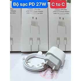 Mua Bộ sạc nhanh PD 27W chân cắm C to C dây dù rất bền  Hàng chính hãng sạc rất nhanh vào pin