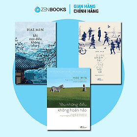 Bộ Sách Yêu Những Điều Không Hoàn Hảo + Khi Mọi Điều Không Như Ý + Bước Chậm Lại Giữa Thế Gian Vội Vã - Hae Min