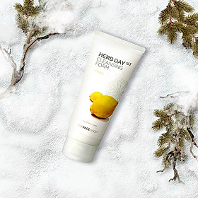 The Face Shop Daily Herbal Lemon Foam Cleanser 170ml