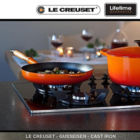 Mua Chảo gang Le Creuset Bratpfanne m. Holzgriff 28cm Hàng Chính Hãng