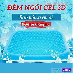Mua ĐỆM NGỒI 3D SILICON CAO CẤP THOÁNG KHÍ CHỐNG ĐAU MỎI