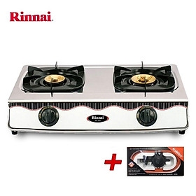 Mua Bếp gas 6 tấc Rinnai RV-460(SB)  Chén đồng lửa xanh tiết kiệm gas - Hàng chính hãng