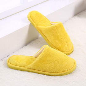 Plush Slippers Home Use Cotton Anti-skidding Baboosh Indoor Warm-Keeping Comfortable Couples Chinela