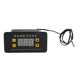 Dual Display Digital Temperature Controller Thermometer for Freezer Tester