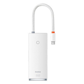 Mua Hub chuyển đa năng Baseus Lite Series 5-Port Type-C HUB Docking Station (Type-C to HDMI+USB3.0*3+PD) (Hàng chính hãng)