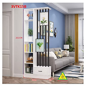 VÁCH NGĂN PHÒNG KHÁCH, NHÀ BẾP, VÁCH NGĂN PHÒNG 3VTK15 - NỘI THẤT LẮP RÁP VIỄN ĐÔNG