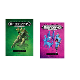 Combo 2 cuốn sách: Animorphs - Người hóa thú - Tập 5: Thú săn mồi + Animorphs -người hóa thú-  tập 8: Kẻ ngoại tộc