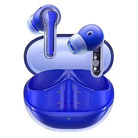 Tai nghe True Wireless SoundPEATS Clear | Trong suốt Trendy | Mic Kép ANC | Bluetooth 5.3 - Hàng Chính Hãng