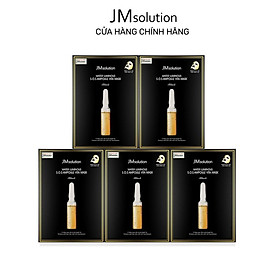 Combo 5 Mặt Nạ JMSolution Dưỡng Sáng Cấp Ẩm Da S.O.S Ampoule Vita Mask 30ml x5