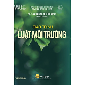 Sách - Giáo trình luật môi trường