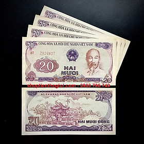 Mua Sưu Tầm Tờ Việt Nam - 20 đ 1985 UNC Chùa Một Cột  sưu tầm tờ phong thuỷ quà tặng - XHCN020