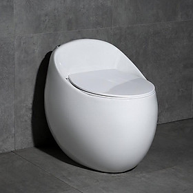 Mua BỒN CẦU QUẢ TRỨNG cao cấp nhập khẩu chính hãng GROVES R22 WHITE