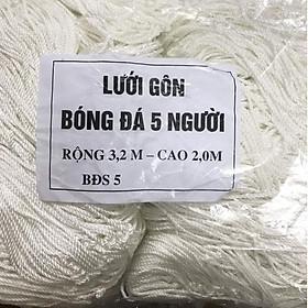 Lưới Gôn Bóng Đá 5 Người, Chất Liệu Dù Siêu Bền Đẹp, Chất Lượng Cao