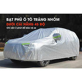 Mua Bạt Phủ Xe Ô Tô 7 chỗ Tráng Nhôm Cao Cấp Bạt Phủ Xe Ô Tô Suv như CX5  CRV  Tucson....(2XL)