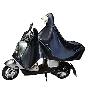 Mua Áo Mưa Trong Suốt Đi Xe Máy DELI Có Kính Chắn Mưa 2 Lớp - Có Tai Gương  Chất Liệu Vải Siêu Bền