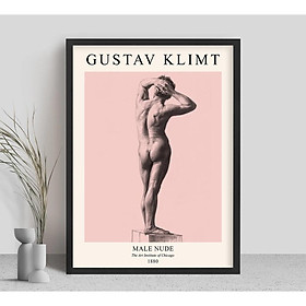 Mua Tranh canvas treo tường  tranh Gustav Klimt quyến rũ  độc đáo - Tặng kèm đinh treo tranh - TIỆM TRANH 91