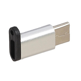 USB-C Type C Male to Micro USB Female OTG Adapter Connector