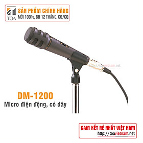 Mic phát biểu có dây, mic hội trường có dây: TOA DM-1200 - Hàng chính hãng