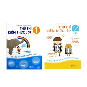 Combo Thủ thỉ kiến thức lớp 1 + 2