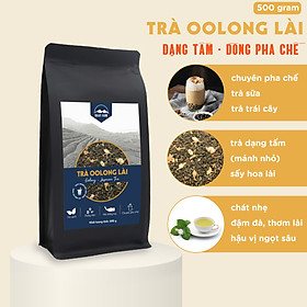 Trà Oolong Lài (dạng tấm) - Túi 500 g - Dòng Pha Trà Sữa Chuyên Dụng