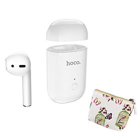 Mua Tai Nghe Bluetooth Hoco E39 V5.0 Chính Hãng Kèm Dock Sạc - Tặng kèm túi vải thời trang