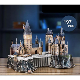 Mô hình giấy 3D - Harry Potter Hogwarts Castle DS1013h