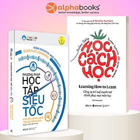 Combo Học Cách Học - Learning How To Learn + Phương Pháp Học Tập Siêu Tốc (Bộ 2 Cuốn)_AL
