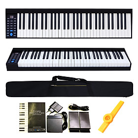 Đàn Piano Điện PH61 Konix 61 Phím nặng Cảm ứng lực - Midi Keyboard Controllers PH-61 - Kèm Kèn Kazoo DreamMaker