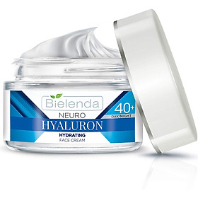 Kem dưỡng ẩm sáng da Bielenda Neuro Hyaluron Moisturizing Anti Wrinkle Cream Concentrate 40+ Day Night - 50ml