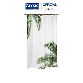 Mua Rèm Phòng Tắm JYSK Pajala Trắng  Xanh Lá 150  x  200 cm