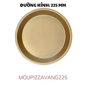 Mua Khuôn Pizza Chống Dính Màu VÀNG NƯỚNG BÁNH Tiện Dụng Dành Cho Nhà BẾP - MOUPIZZAVANG225