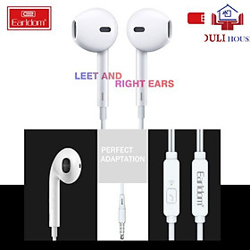 Tai Nghe Nhét Tai Có Dây In Ear Dây Chống Rối Chống Ồn Cho iPhone Huawei Samsung Xiaomi Oppo Vivo - Hàng Chính Hãng
