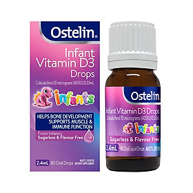 Australia Ostelin Infant Vitamin D3 Drops 2.4ml