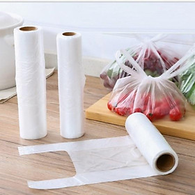 Mua Cuộn 100 Túi Bảo Quản Thực Phẩm Tự Phân Hủy Có Quai Xách Tiện Lợi