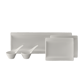 Set 5 món đựng đồ ăn Villeroy & Boch NewWave Antipasti made in Germany hàng chính hãng