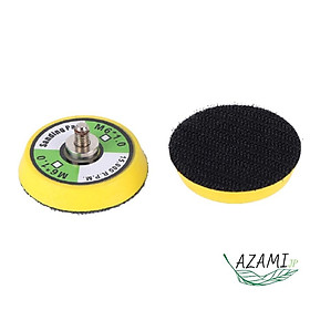 Đế Chà Nhám Hơi Tròn 2 Inch , 50mm , 5cm , Đế Đĩa Gắn Phớt , Loại Mặt Đế Gai 