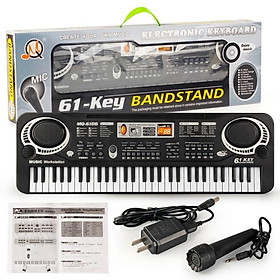 Mua Đàn piano 61 phím cho bé  kèm mic hát