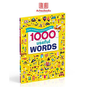 Sách 1000 usefull words Á Châu Books 1000 từ vựng Tiếng Anh cơ bản tặng kèm file nghe - Á Châu Books, bìa mềm in màu