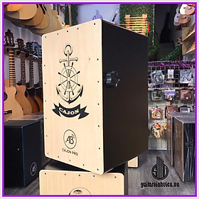 Mua Trống cajon cho người mới tập - cajon AB âm cực nhạy được tặng bao