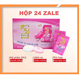 ZALE - KEM DƯỠNG TRẮNG DA ZALE HỒNG 8G - NHẬP KHẨU - Hộp 24 hủ