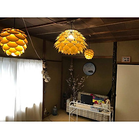 Chụp đèn gỗ quầy bar