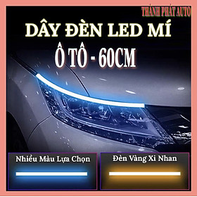 Bộ 2 dây LED mí tích hợp xi nhan chạy đuổi đèn daylight dán đèn xi nhan