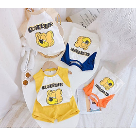 Đồ bộ bé trai, bộ cộc tay cho bé trai xịn sò size 5-20KG chất thun cotton 4 chiều mềm mịn mát