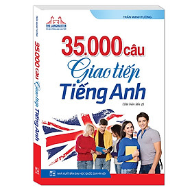 Sách - The Langmaster - 35000 câu giao tiếp tiếng Anh(bìa mềm)