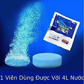 Combo 200 viên sủi rửa kính xe ô tô