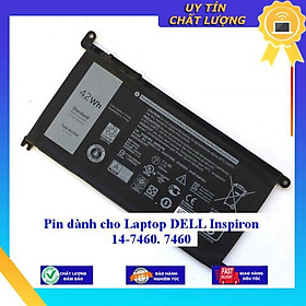 Mua Pin dùng cho Laptop DELL Inspiron 14-7460 7460 - Hàng Nhập Khẩu New Seal