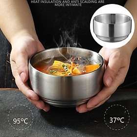 Premium 304 Stainless Steel Bowls Serving  Restaurant - S