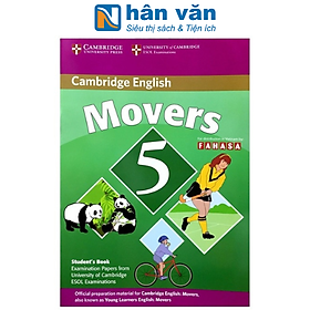 Hình ảnh Cambridge Young Learner English Test Movers 5 SB FAHASA Reprint Edition